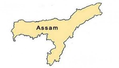 assam map