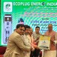 लखनऊ में सीएनएफ ई पृथ्वी ग्रीन का चार्जिंग स्टेशन