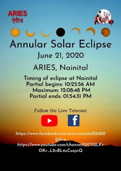 solar eclipse will be live on social media