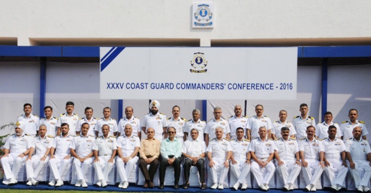 manohar parrikar, coast guard commanders' conference