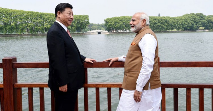 president of china mr. xi jinping and prime minister narendra modi