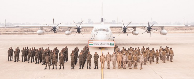 india-saudi arabia military exercise begins