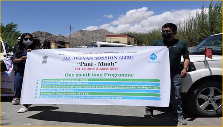 union territory of ladakh launched a month-long campaign-panimaah