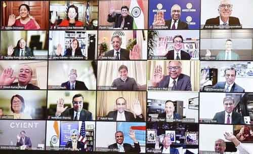 virtual dialogue of commerce ministers at india-us ceo forum