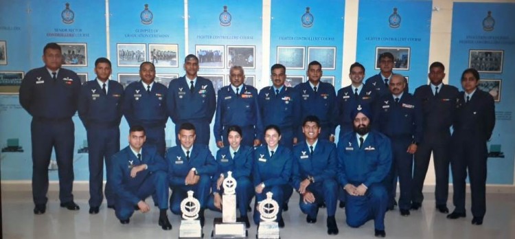 fighter controller course ended at air defense college