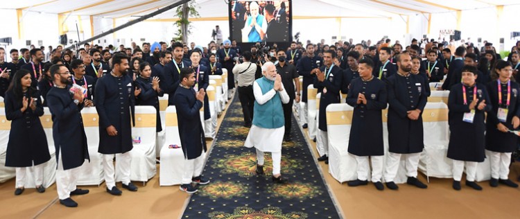 proud of achievements of indian athletes in commonwealth games:pm