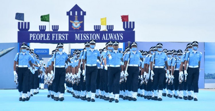 successful culmination of training for 161 flight cadets of flying & ground duty branches