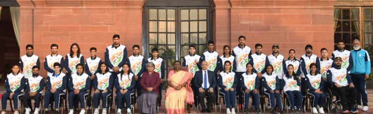 players' group meets president draupadi murmu