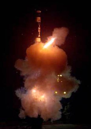 successful test of ballistic missile agni prime