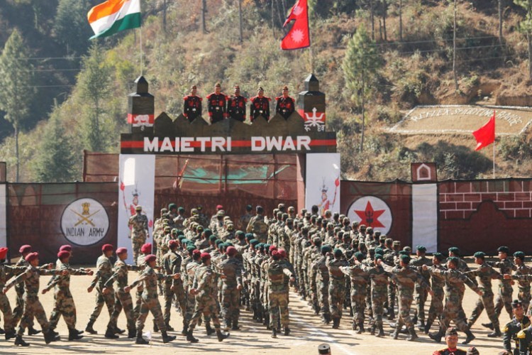 india-nepal joint military maneuvers