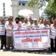कानपुर में ग्रामीण पत्रकारों का शांति मार्च