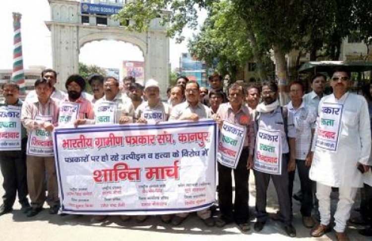 kanpur, rural journalists, peace marches
