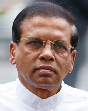 sri lankan president maitripala sirisena