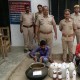 गोंडा पुलिस ने छापेमारी में अवैध शराब पकड़ी