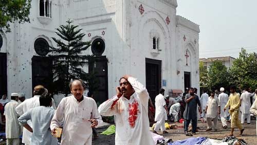 attack on pakistan anglican church