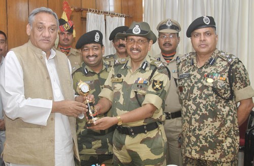 vijay bahuguna and bsf battalion