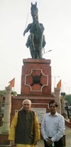 chhalkarai bai statue, inspection