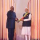 नरेंद्र मोदी घाना के राष्ट्रीय सम्मान से सम्मानित