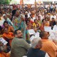 गोरखपुर में भाजपा व ‌हिंदू वाहिनी का धरना