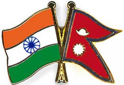 india-nepal flag