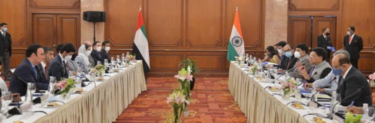 india-uae ministers in talks on economic partnership agreement