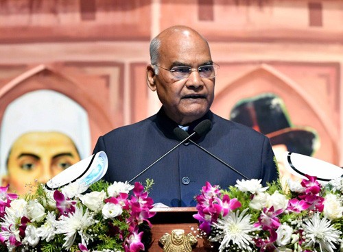 president addressed the valedictory function of north east festival