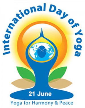 international yoga day logo
