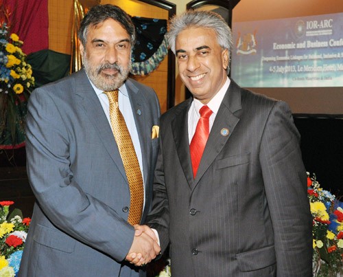 anand sharma and arvin boolell