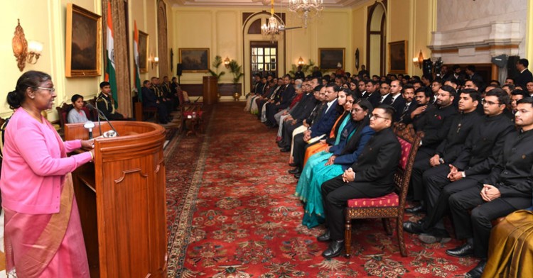president's address to probationary officers of accounts services