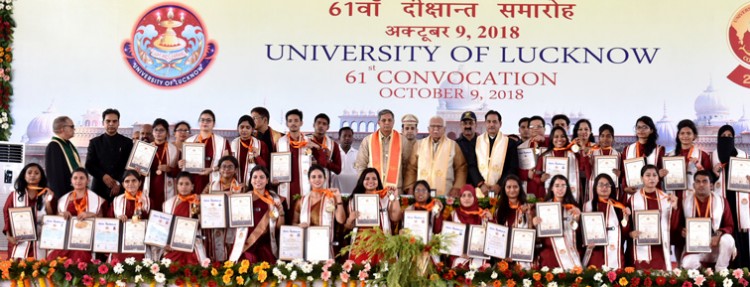 61st convocation of lucknow university