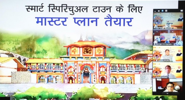 development of shri badrinath dham as a spiritual smart hill town