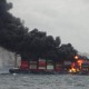 श्रीलंका के कंटेनर जहाज में आग से बड़ी हानि