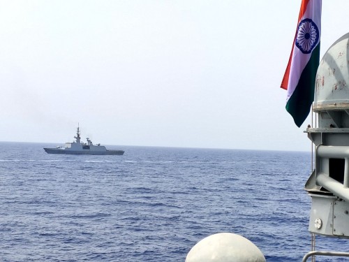 eu & india joint naval exercise