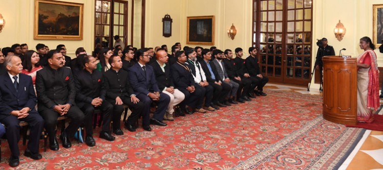 president's address to the probationers of various services