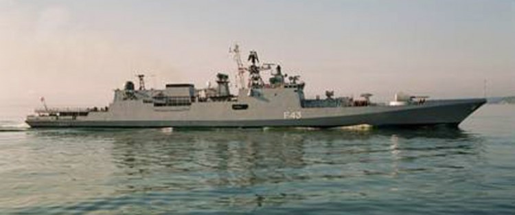 indian battleship arrives in jeddah on saudi arabia tour
