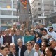 हेमवती नंदन बहुगुणा की मूर्ति पर श्रद्धा सुमन
