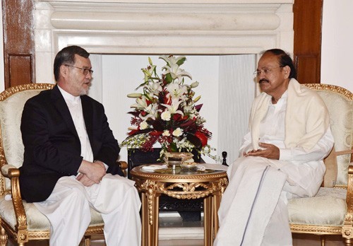 conversations between afghan vice-president and venkaiah naidu