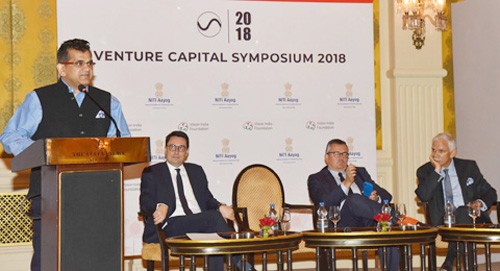venture capital symposium with french investors, organised by the niti aayog