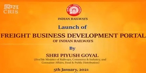 railways to launch freight business development portal