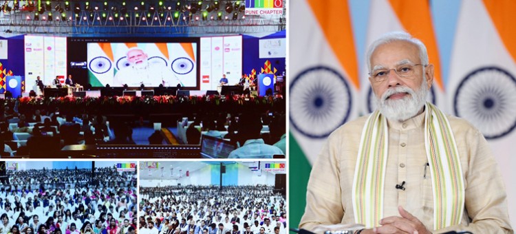 pm addressing the inaugural session of jain international trade organisation's jito connect