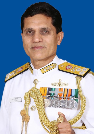 vice admiral sn ghormade