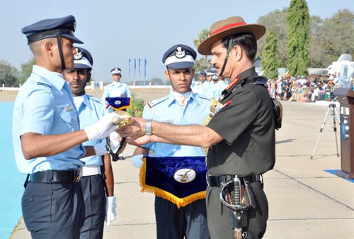 general dalbir singh, graduate flight cadets' president's commission granted