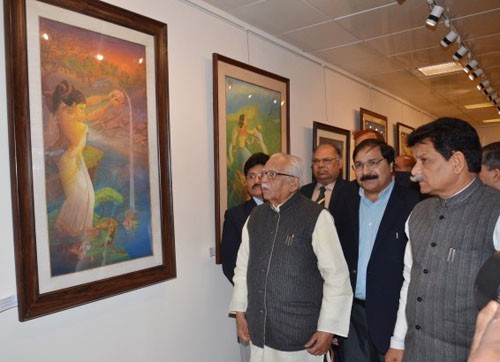 governor ram naik, pictures exhibition
