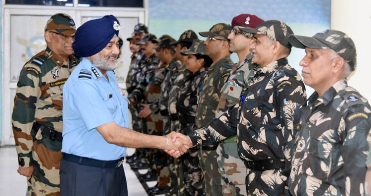air marshal arrived at tughlaqabad air force base