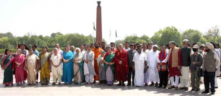 war memorial tour of padma awardees