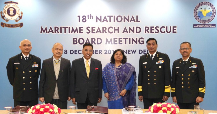 18th board meeting of indian coast guard held