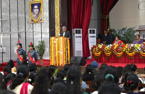 vice president's motivational address to the girl students of queen's college