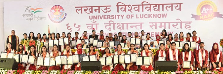 65th convocation of lucknow university