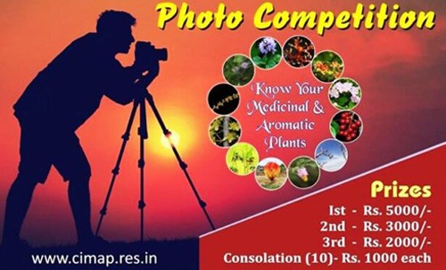 photography competition on medicinal and aromatic plants