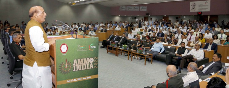 'make in india opportunities and challenges' military armament conference